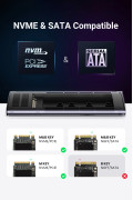 Ugreen M.2 Sata/NVMe SSD Enclosure Cm578 (15509) Ugreen M.2 Sata/NVMe SSD Enclosure Cm578 (15509)