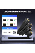 Ugreen 20gbps Dual Protocol NVMe Sata SSD Enclosure CN559 (35576) Ugreen 20gbps Dual Protocol NVMe Sata SSD Enclosure CN559 (35576)