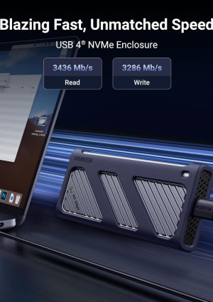 Ugreen 40gbps M.2 NVMe SSD Enclosure CM850 (45368) Ugreen 40gbps M.2 NVMe SSD Enclosure CM850 (45368)