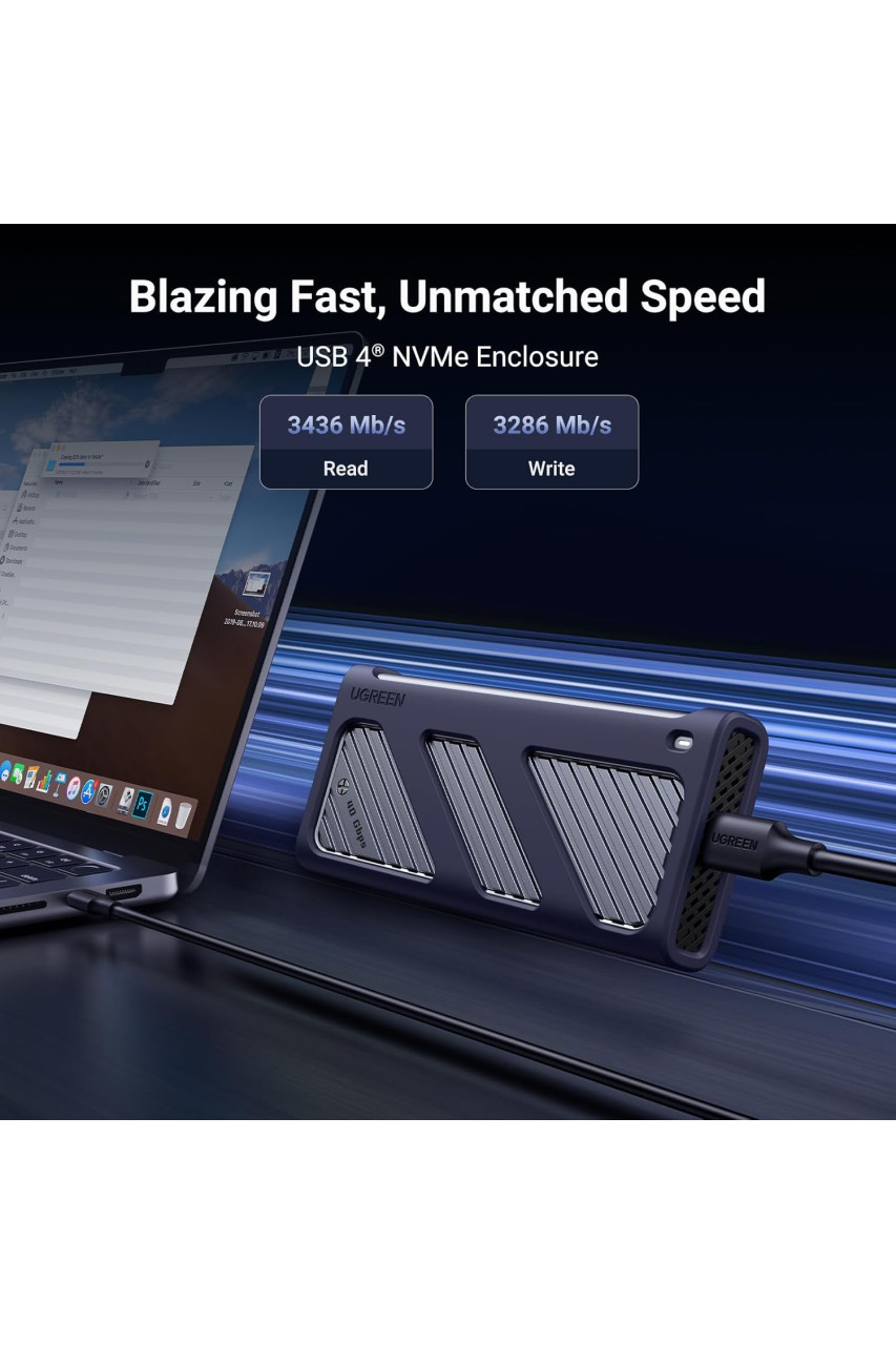 Ugreen 40gbps M.2 NVMe SSD Enclosure CM850 (45368) Ugreen 40gbps M.2 NVMe SSD Enclosure CM850 (45368)