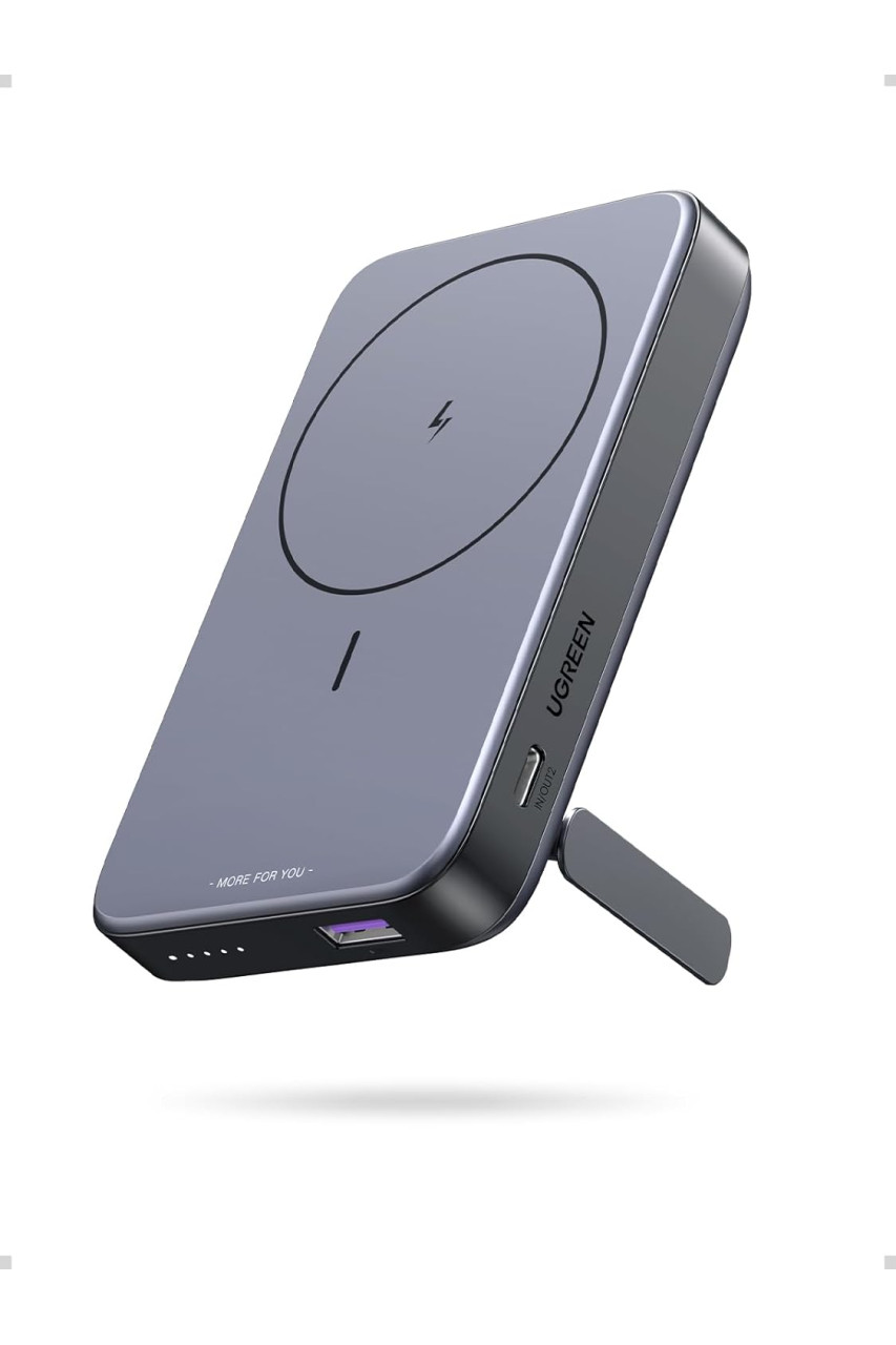 Ugreen PB206 10,000mAh Magnetic Wireless Power Bank with PD 20W Fast Charging with Foldable Stand (15086) Ugreen PB206 10,000mAh Magnetic Wireless Power Bank with PD 20W Fast Charging with Foldable Stand (15086)