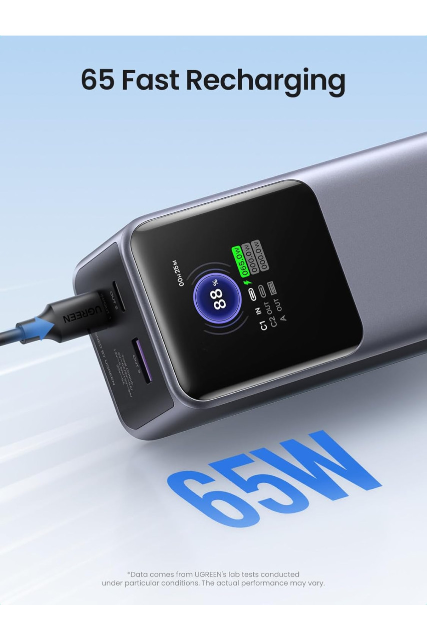 Ugreen PB721 20000mAh 130W Power Bank (35524) Ugreen PB721 20000mAh 130W Power Bank (35524)