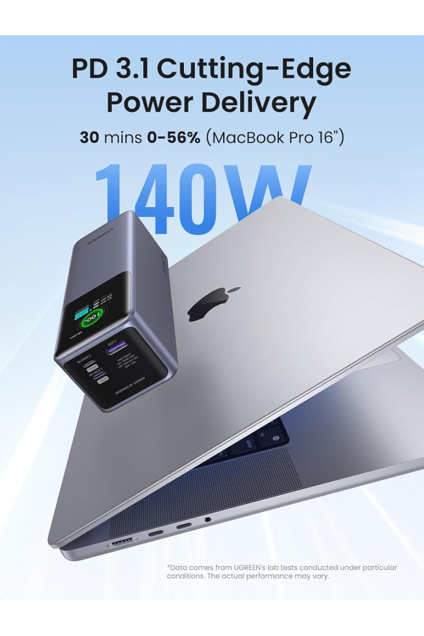 Ugreen PB722 25000mAh 200W Power Bank (35525) Ugreen PB722 25000mAh 200W Power Bank (35525)